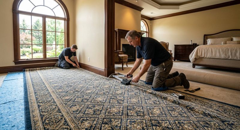 Plush Carpet Installation in Somerset County, NJ